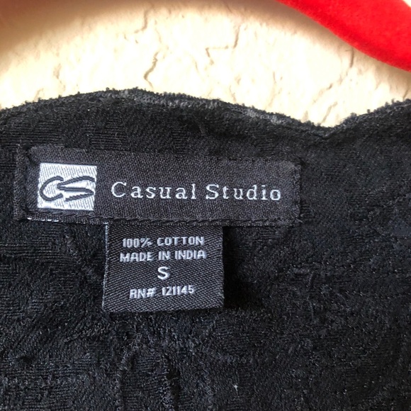 Casual Studio Black Jacket - Picture 3 of 6
